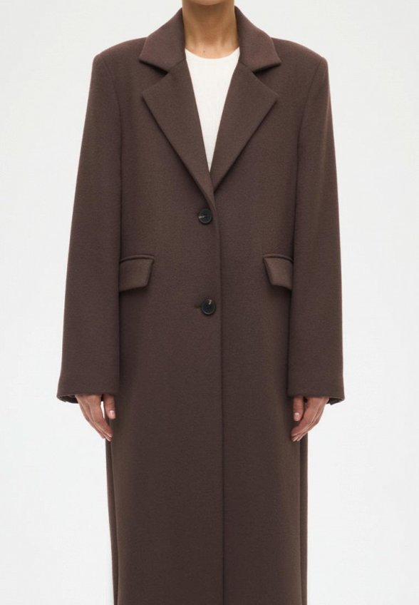 Пальто однобортное Prav.da