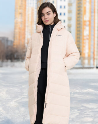 Пальто утепленное женское Champion, Розовый женщинам