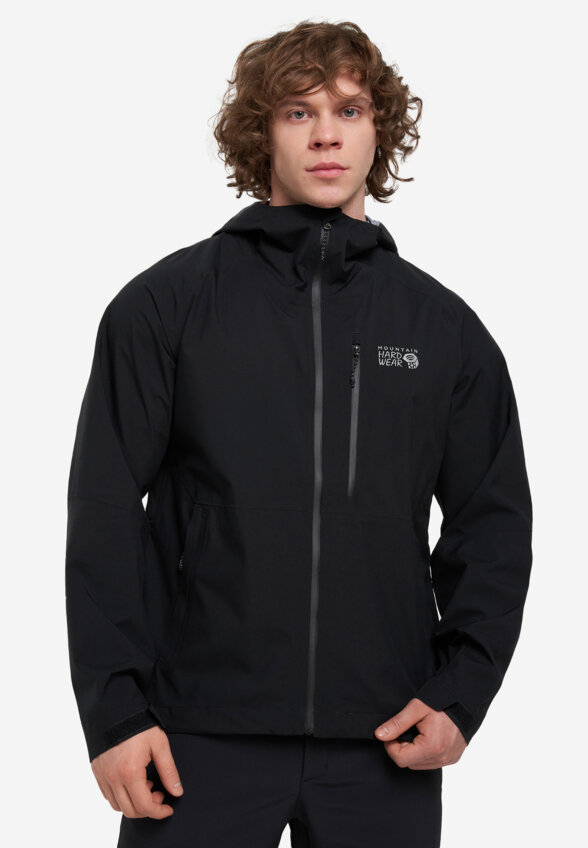 Куртка мембранная мужская Mountain Hardwear Stretch Ozonic Jacket, Черный