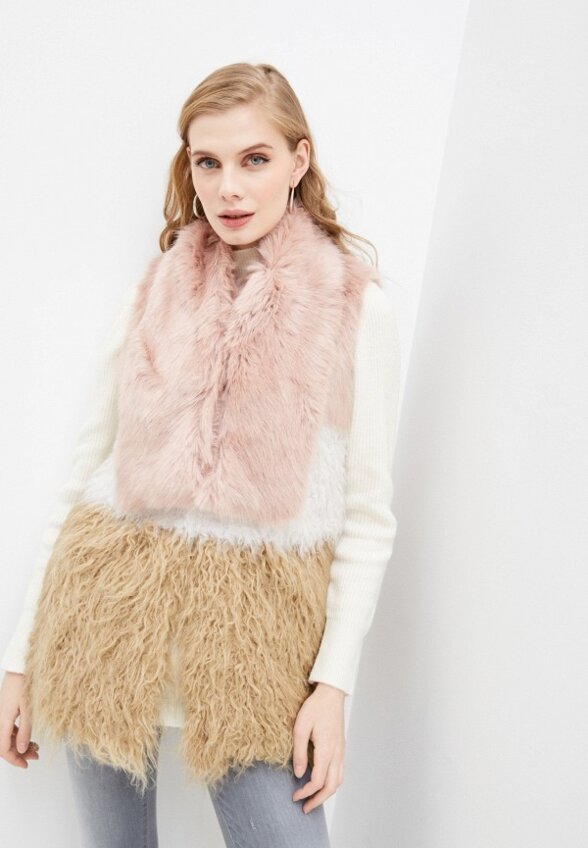 Жилет меховой Trussardi