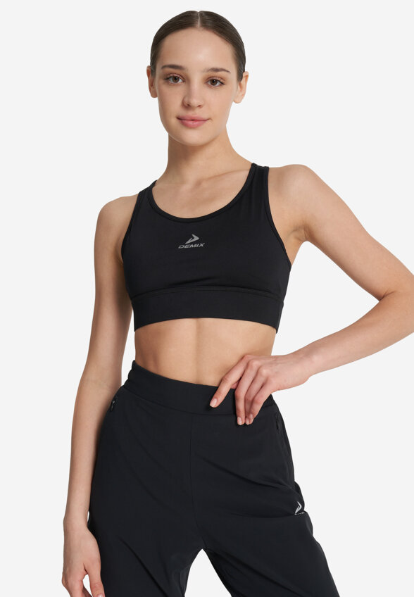 Топ бра спортивный Demix ActiveMove, Черный