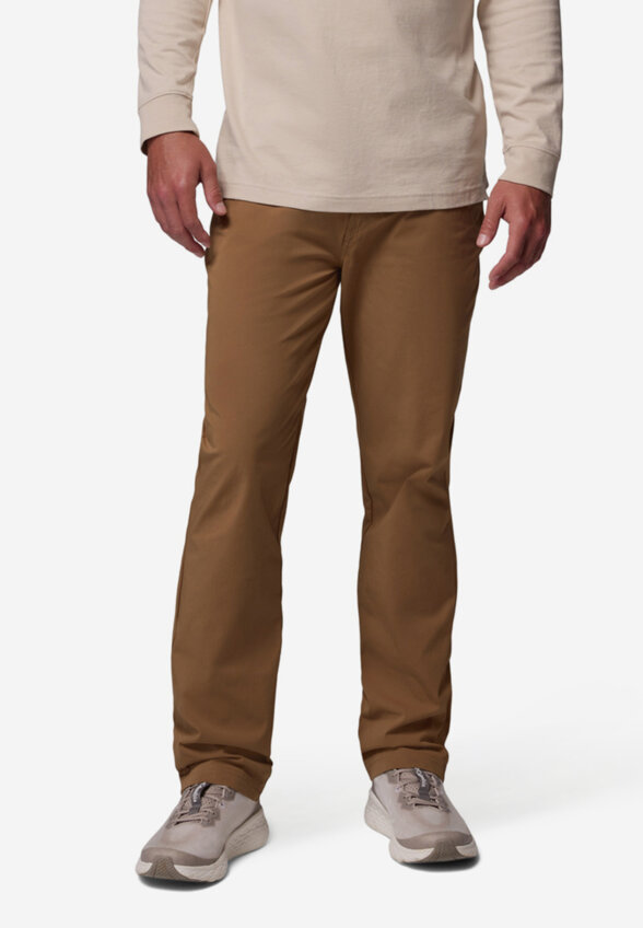 Брюки мужские Columbia Roc 5 Pocket Pant, Коричневый