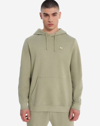 Худи мужское PUMA Ess Elevated, Зеленый женщинам