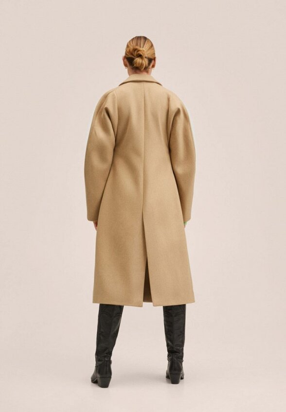 Пальто однобортное Mango