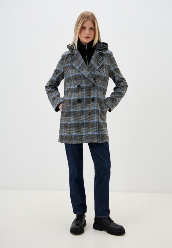 Пальто двубортное Снежная Королева