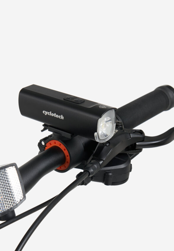 Фонарь велосипедный передний Cyclotech QL-900 R, Черный
