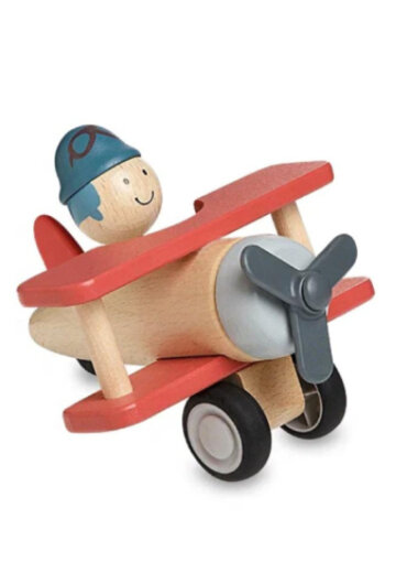 Игрушечный самолет LUKNO, красный