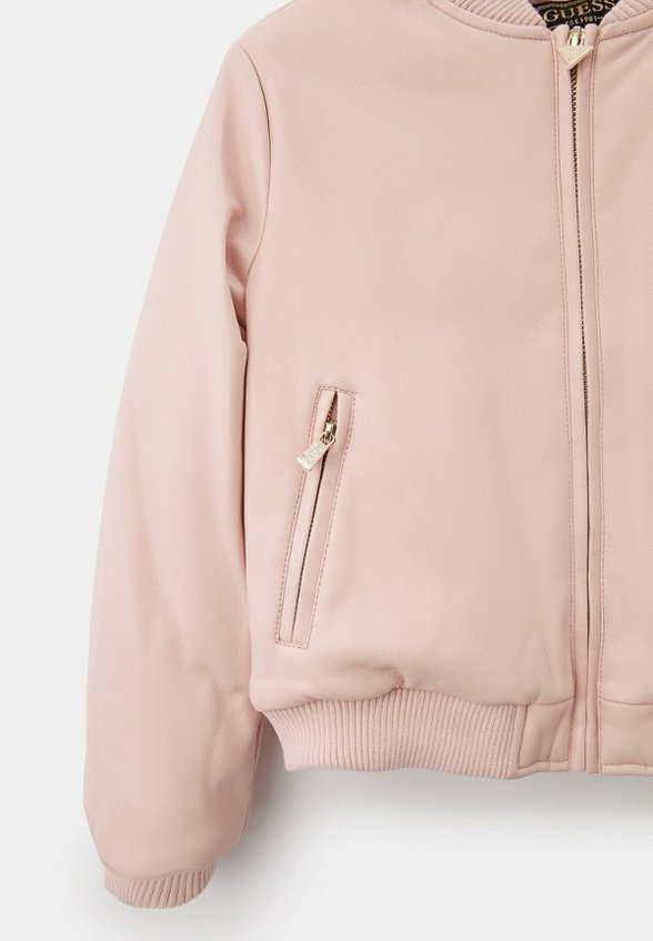 Куртка кожаная утепленная Guess