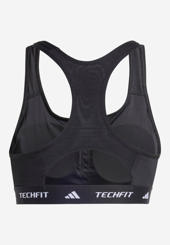 Топ бра спортивный adidas, Черный