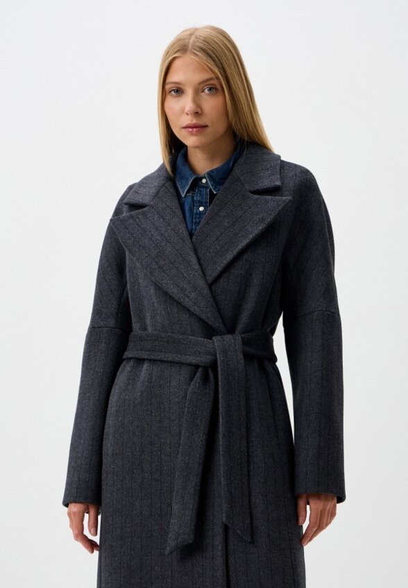 Пальто-кокон Снежная Королева