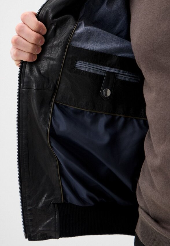 Куртка кожаная Jorg Weber