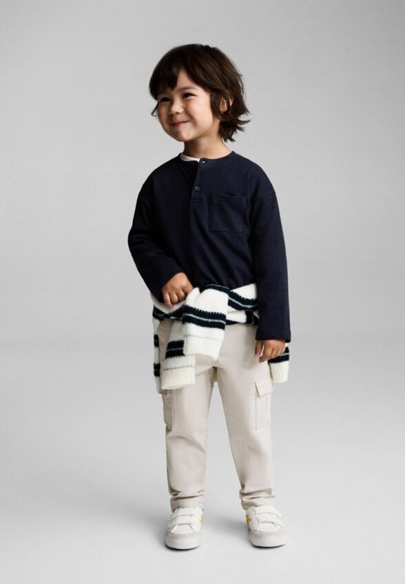 Лонгслив Mango Kids