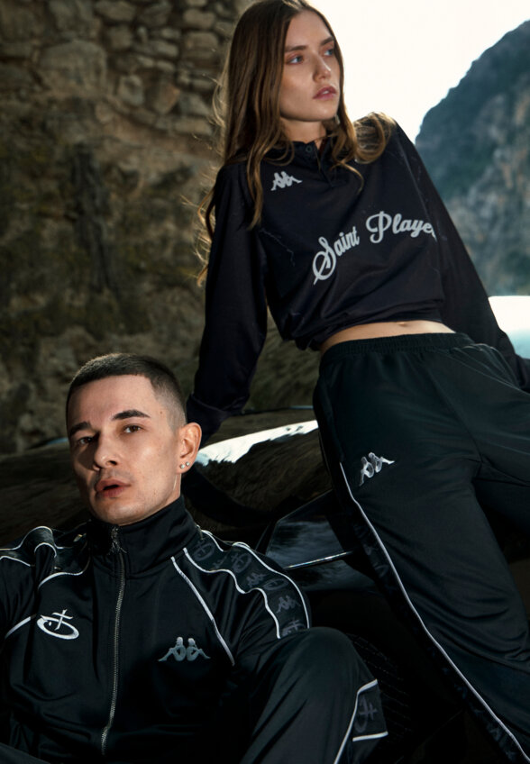 Джерси Kappa x OBLADAET, Черный
