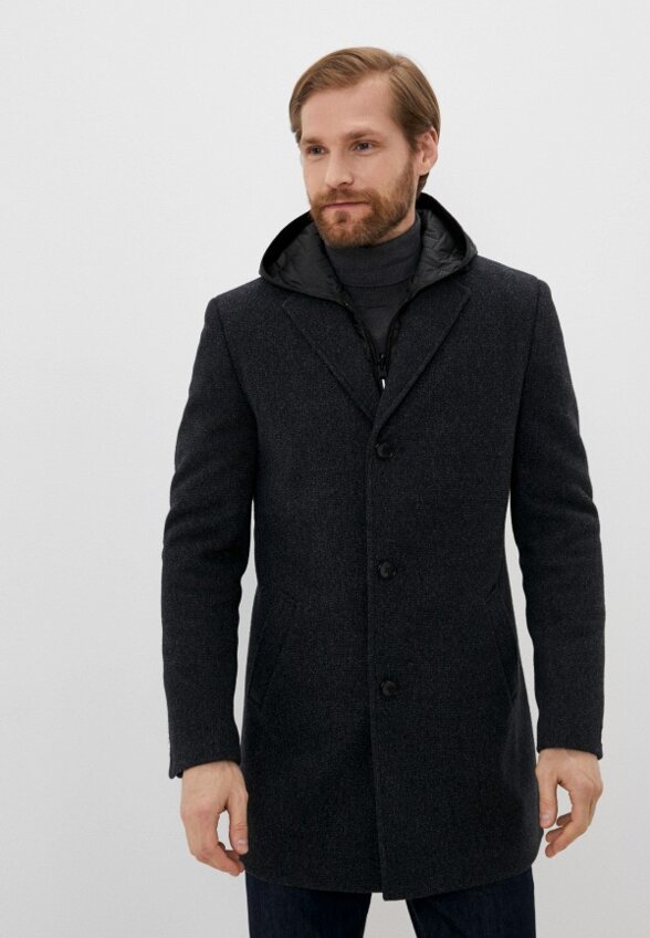 Пальто однобортное Berkytt