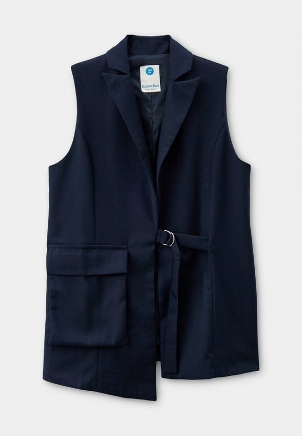 Жилет Button Blue