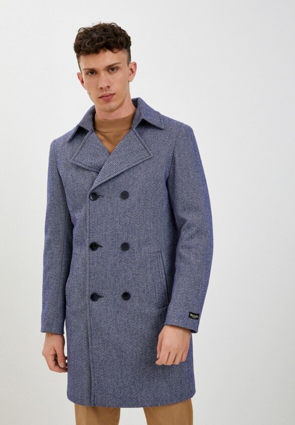 Пальто двубортное Misteks design