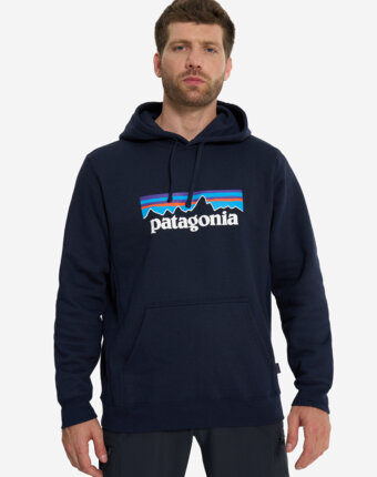 Худи мужское Patagonia Logo Uprisal, Синий женщинам
