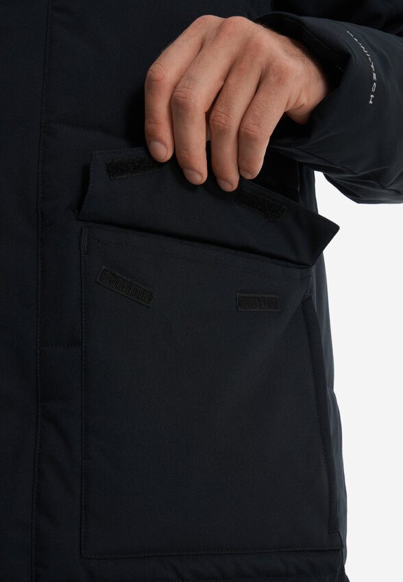 Пуховик мужской Columbia Cedar Summit II Mid Insulated Jacket, Черный