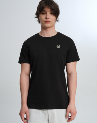 Футболка мужская Sergio Tacchini Chiaro, Черный женщинам
