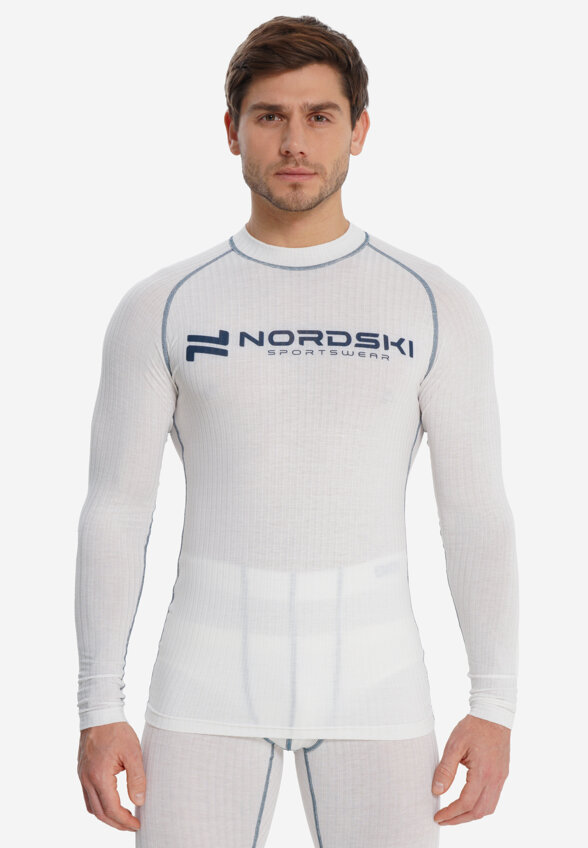 Комплект термобелья мужской Nordski Race, Белый