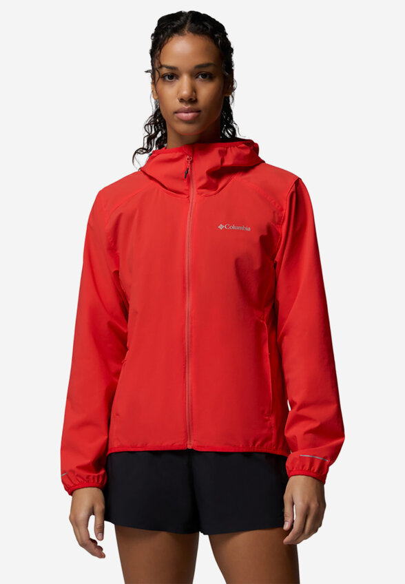 Ветровка женская Columbia Trailborne Jacket, Красный