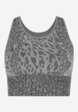Топ бра спортивный Demix HighFlow Yoga Seamless Longline, Серый6  - превью