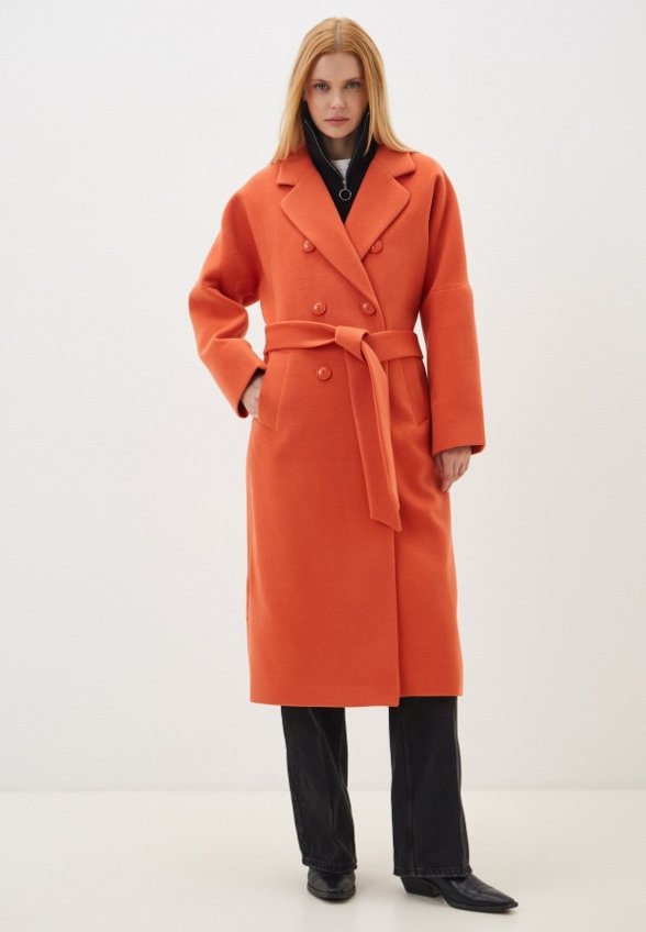 Пальто двубортное Louren Wilton