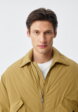 Бомбер Oversize fit с отложным воротником3  - превью