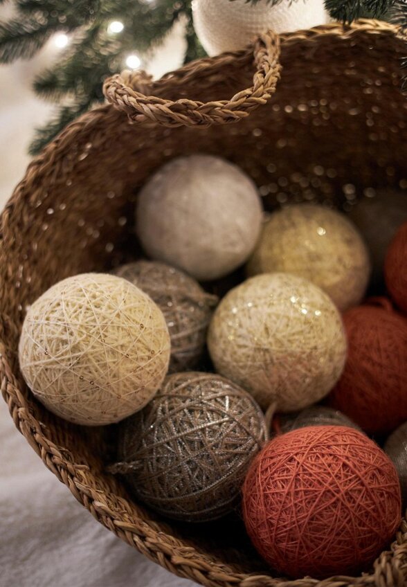 Набор елочных украшений Tkano