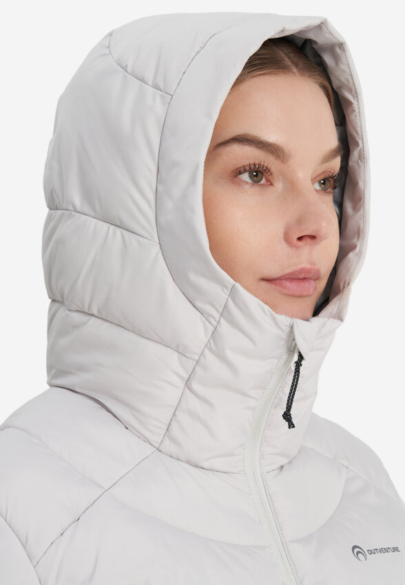 Пуховик женский Outventure, Серый