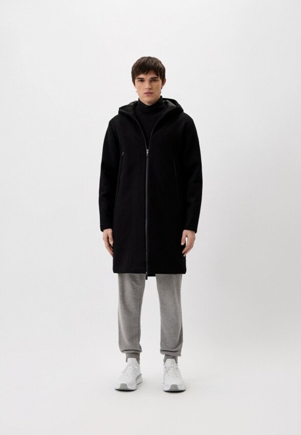 Пальто однобортное EA7