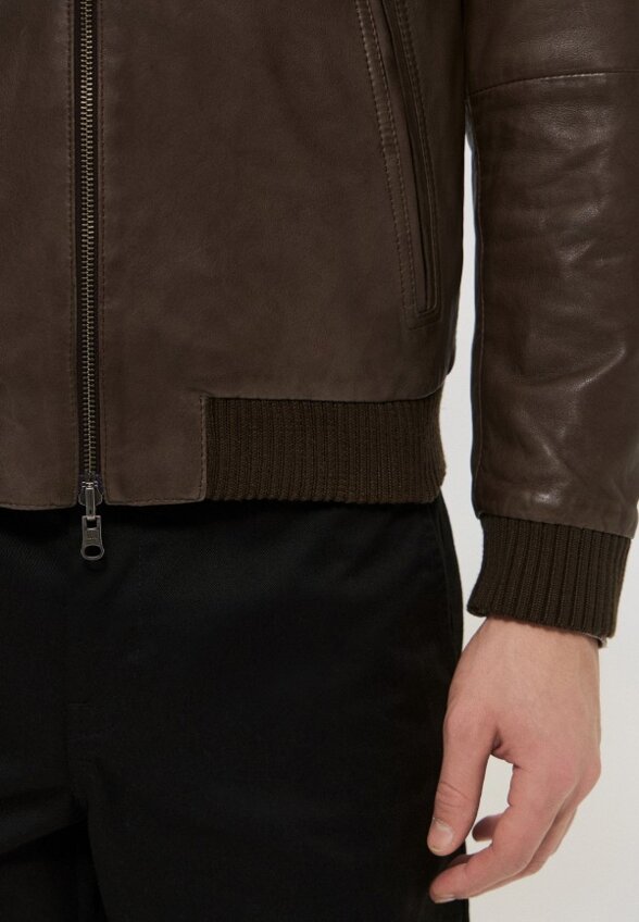 Куртка кожаная Blouson