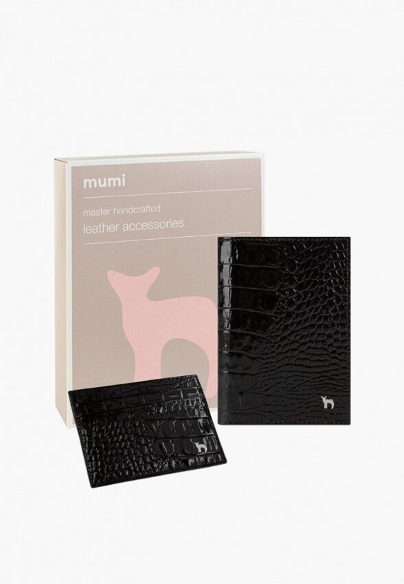 Обложка для паспорта и кредитница Mumi