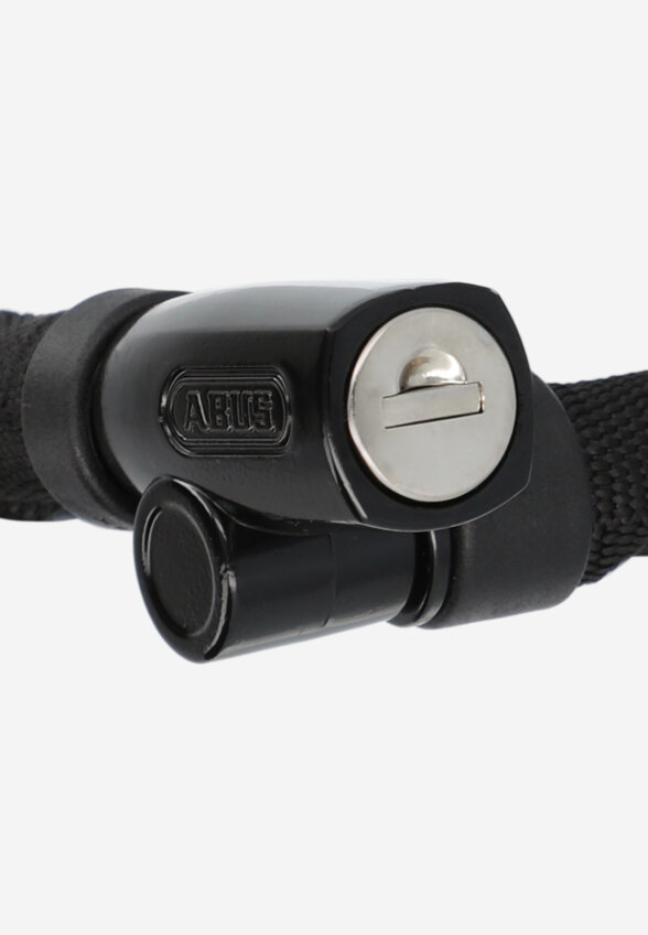 Замок велосипедный с ключами Abus 4804 K/75 BK Steel-O-Chain, Черный