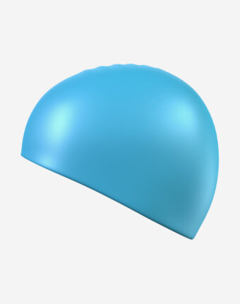 Шапочка для плавания Mad Wave Light Silicone Solid, Голубой женщинам