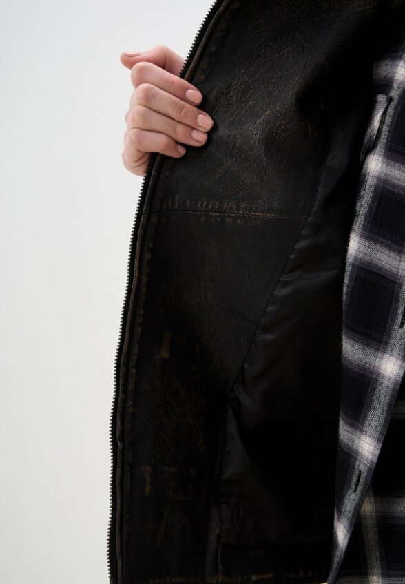 Куртка кожаная Снежная Королева