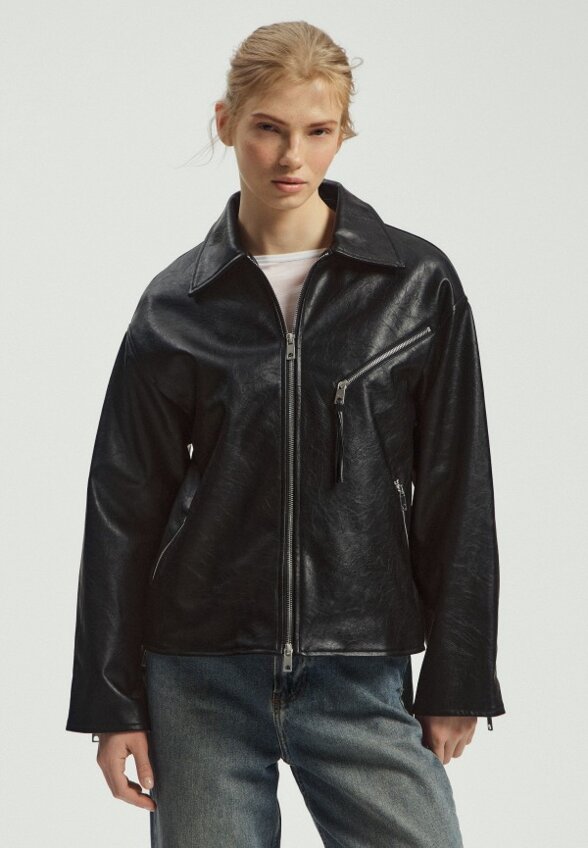 Куртка кожаная Nume