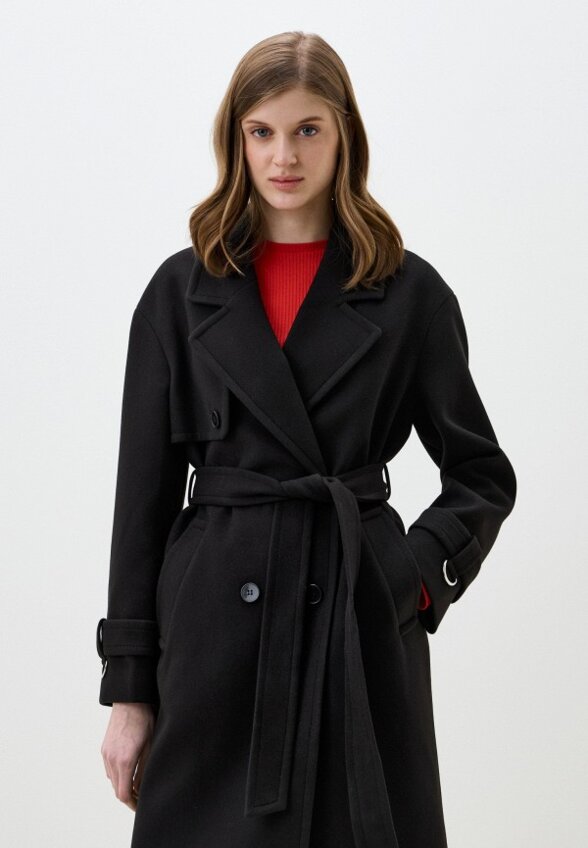 Пальто двубортное Almarosa