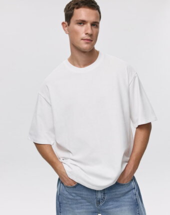 Футболка MAX OVERSIZE FIT базовая мужчинам