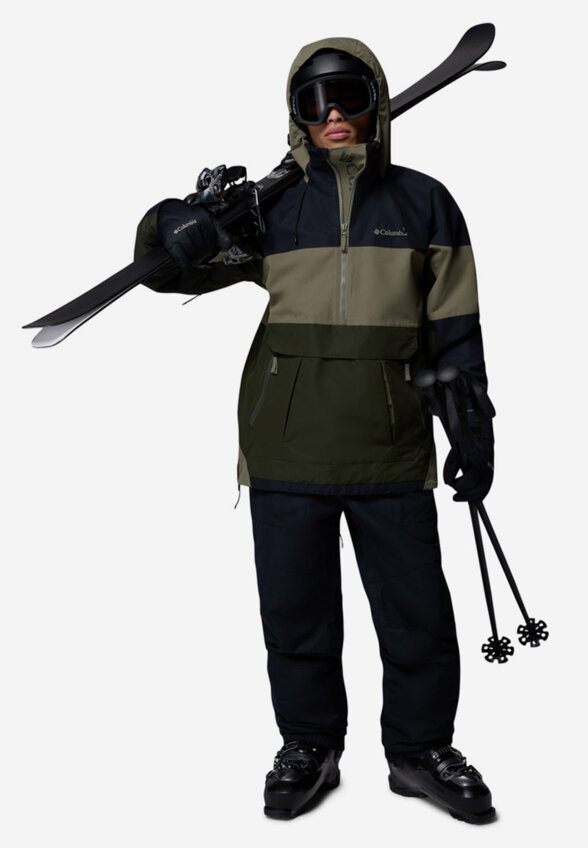 Анорак горнолыжный мужской Columbia Coreshot Shell Anorak, Зеленый