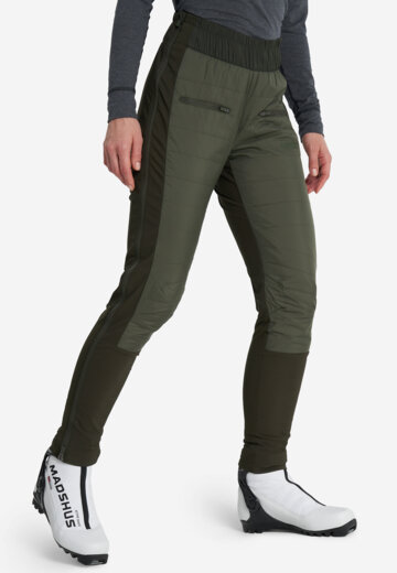 Брюки для беговых лыж женские Swix, Зеленый