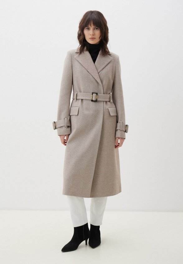 Пальто двубортное Снежная Королева