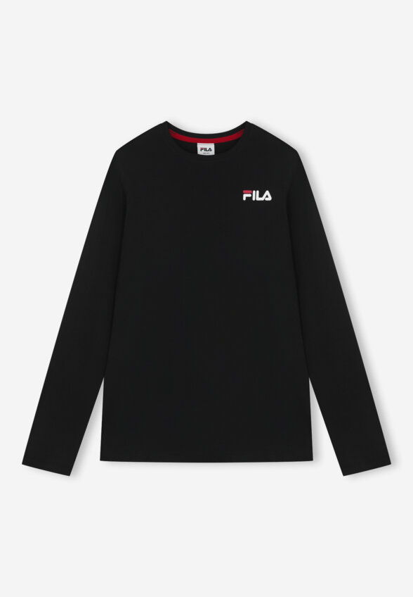 Лонгслив для мальчиков FILA, Черный