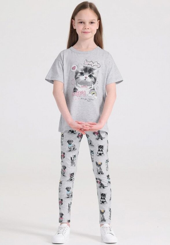 Футболка и леггинсы Апрель