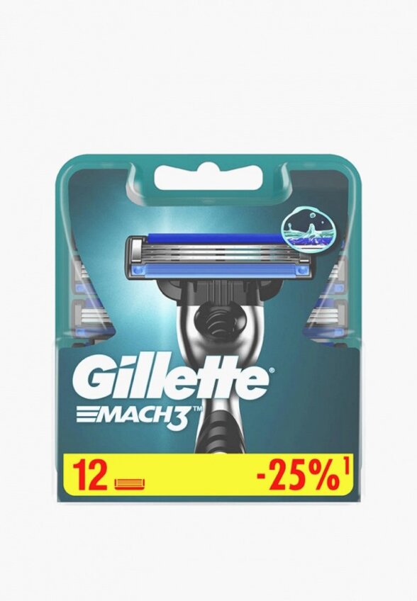 Сменные кассеты для бритья Gillette