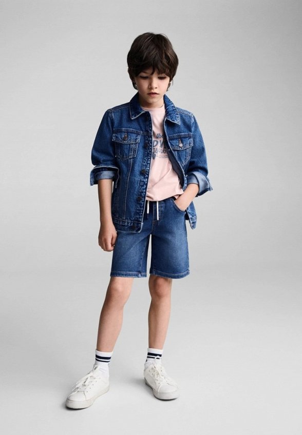 Шорты джинсовые Mango Kids