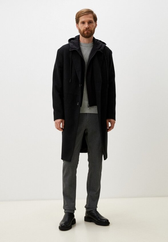 Пальто однобортное Marco Di Radi