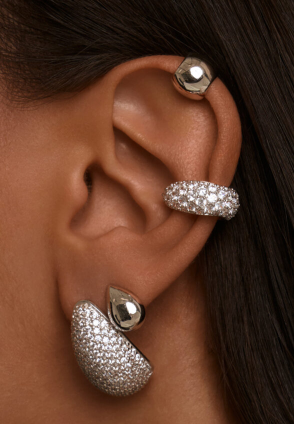 Серебряный кафф мини MIE