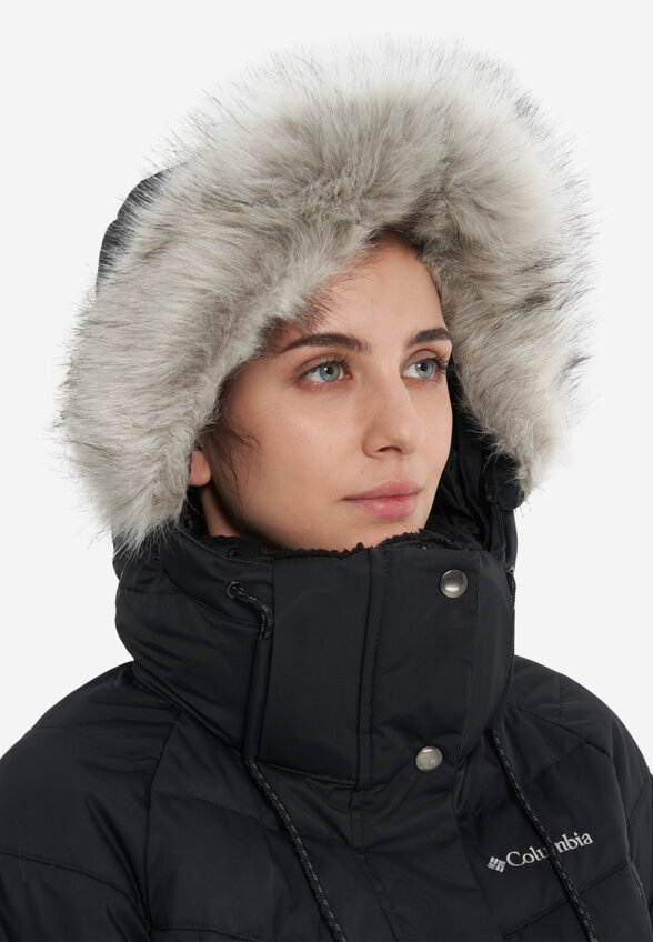Пуховик женский Columbia Belle Isle II Mid Down Jacket, Черный