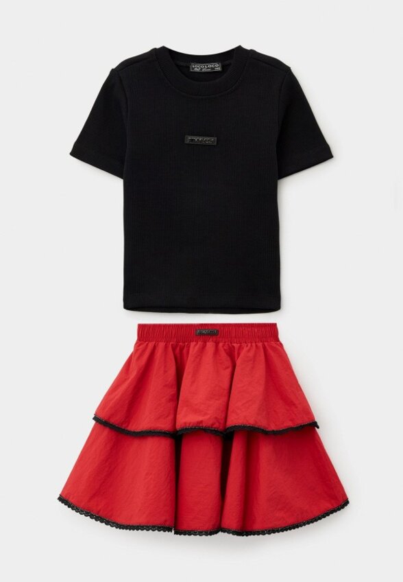 Футболка и юбка Locoloco All For Junior
